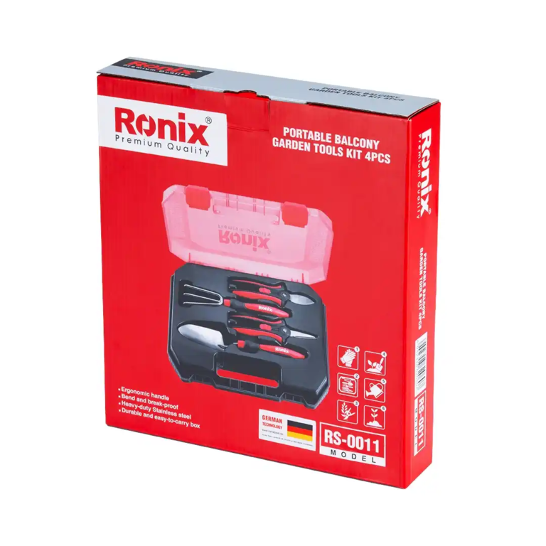 کیت ابزار باغبانی آپارتمانی 4 پارچه RS-0011